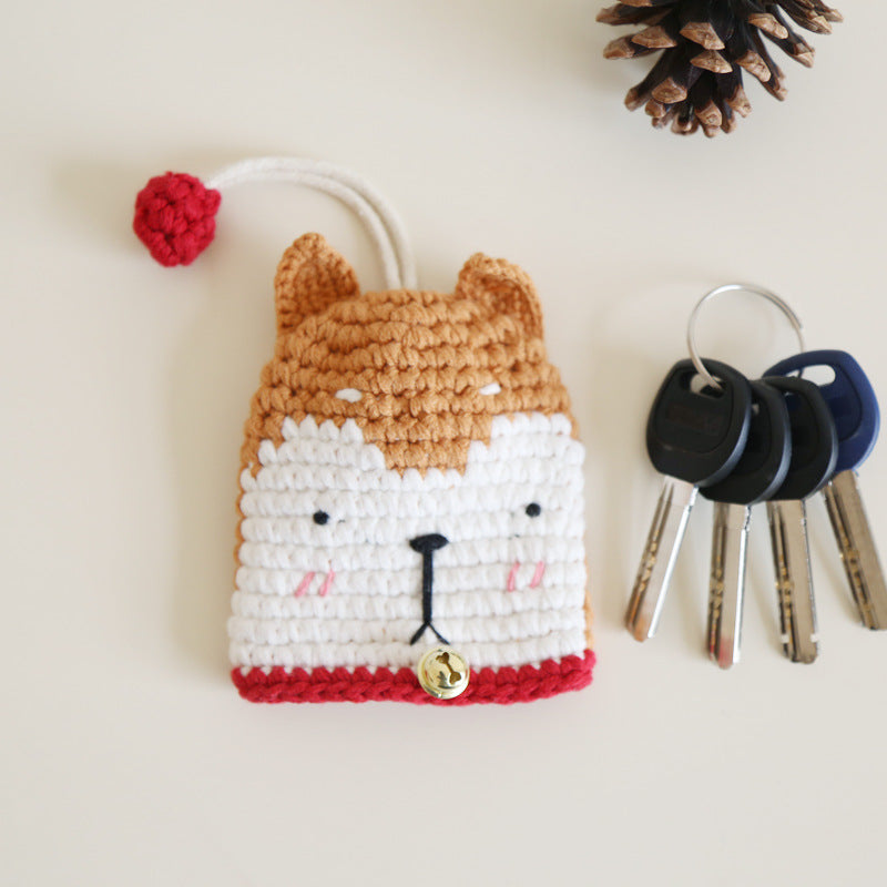 Wholesale Handmade Woolen Knitted Key Protective Cover